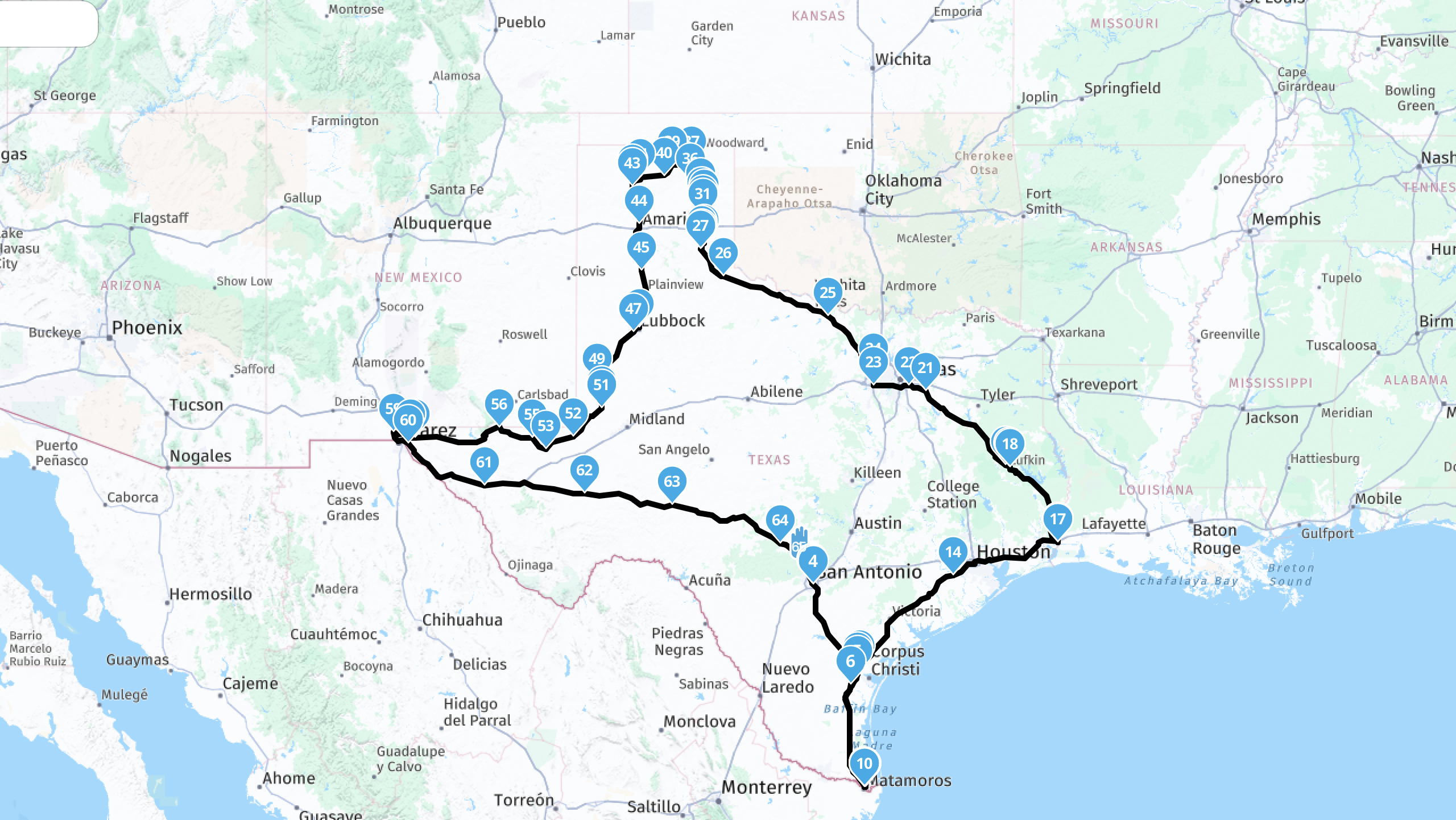 The Iron Dilly Challenge Ride route