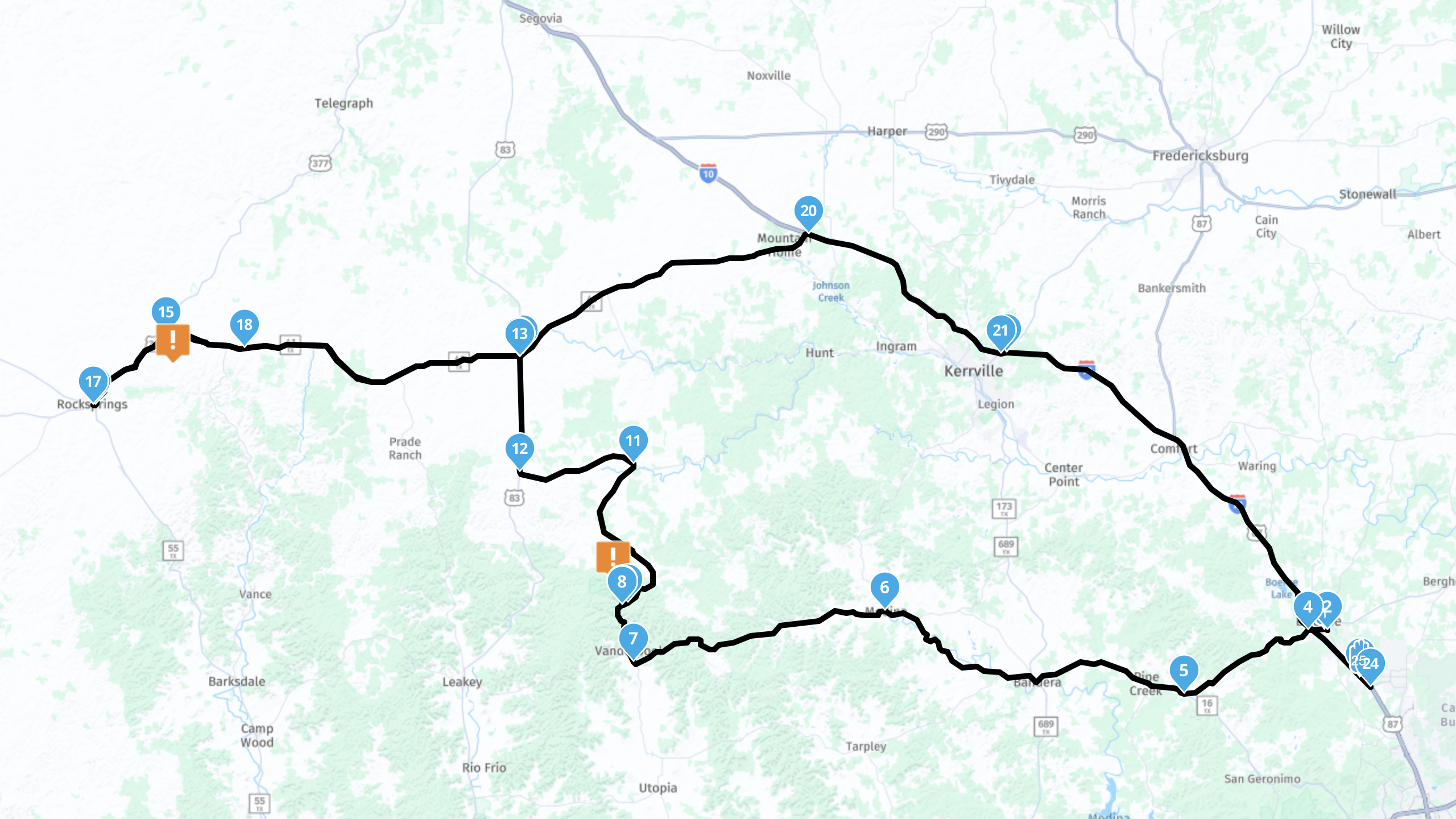 Texas Natural Wonders Challenge Ride Day 3, Lost Maples and Devil's Sinkhole