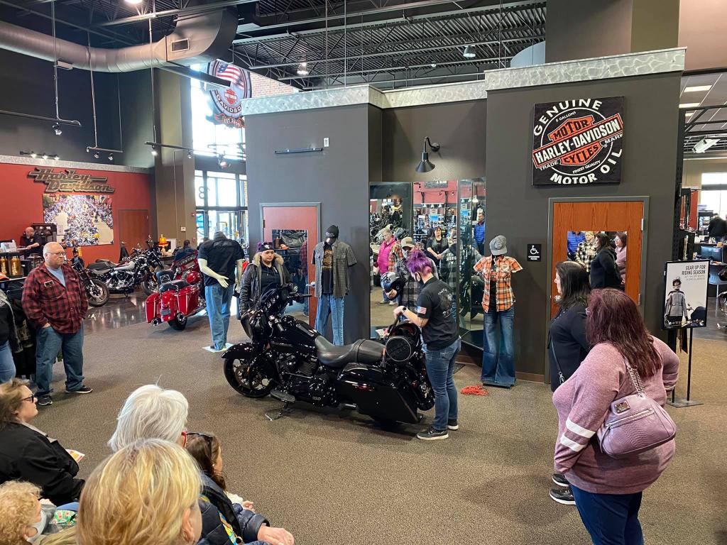 03282021 LOH Spin Class the Harley Way & Symphony of pipes Fox River Chapter 2950 St