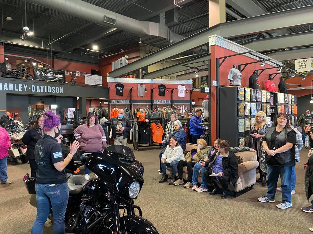 03282021 LOH Spin Class the Harley Way & Symphony of pipes Fox River Chapter 2950 St