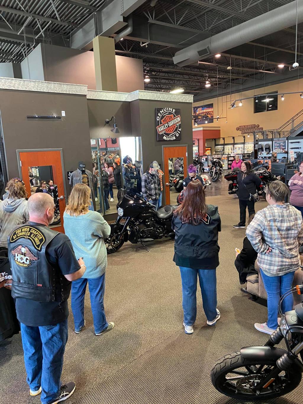 03282021 LOH Spin Class the Harley Way & Symphony of pipes Fox River Chapter 2950 St