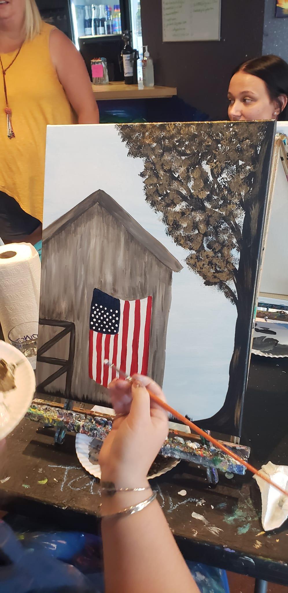 LOH Sip and Paint 3 July 2022 Redstone Chapter 4052 Huntsville