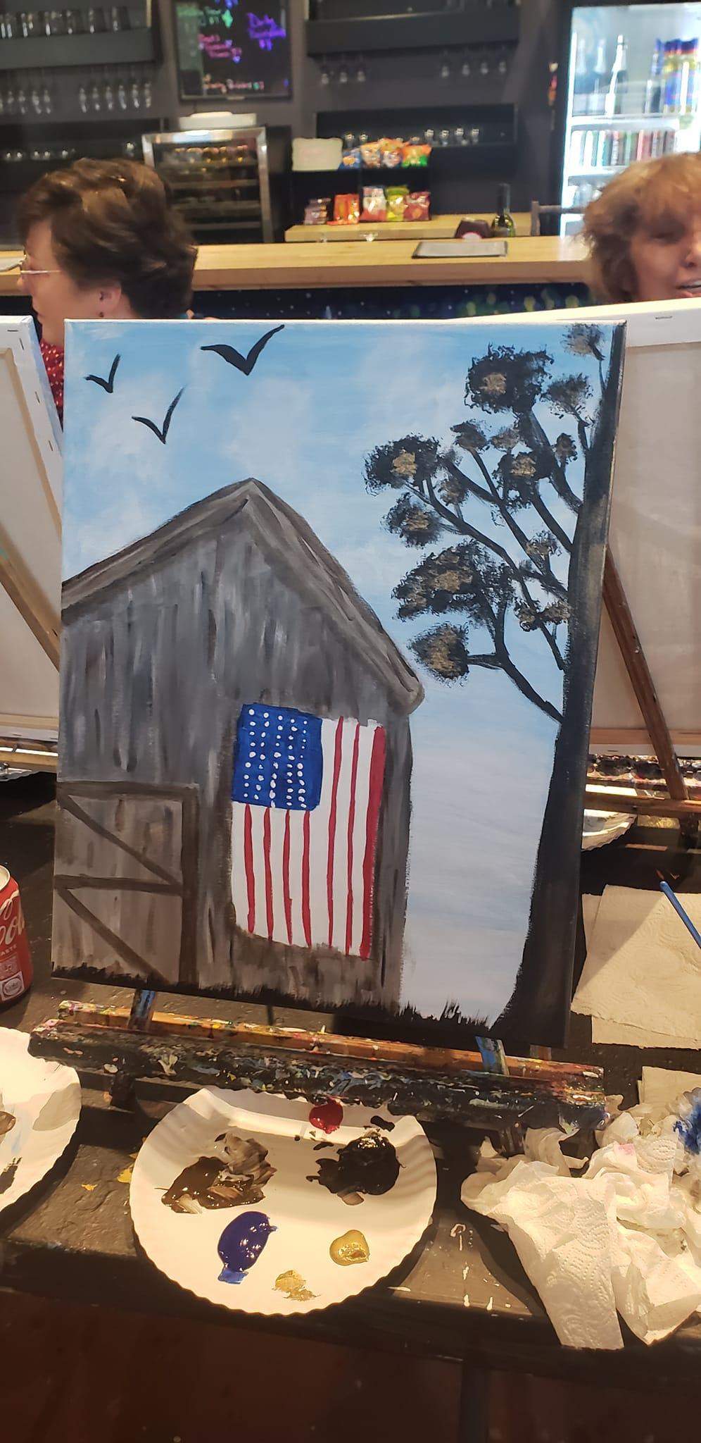LOH Sip and Paint 3 July 2022 Redstone Chapter 4052 Huntsville