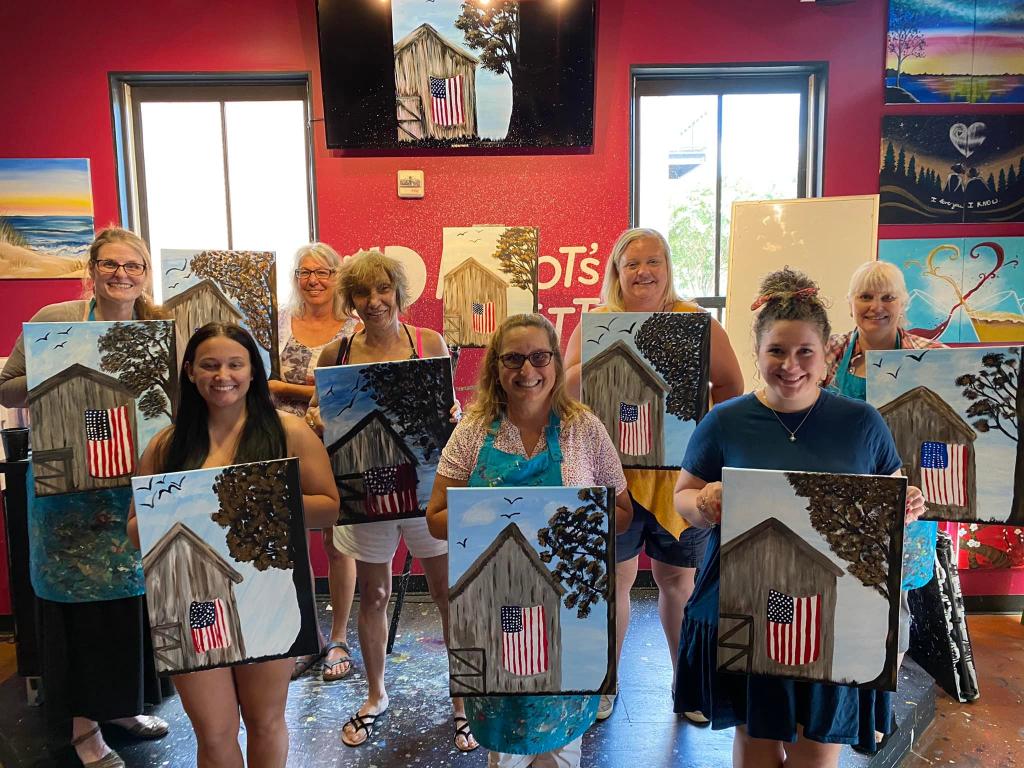 LOH Sip and Paint 3 July 2022 Redstone Chapter 4052 Huntsville