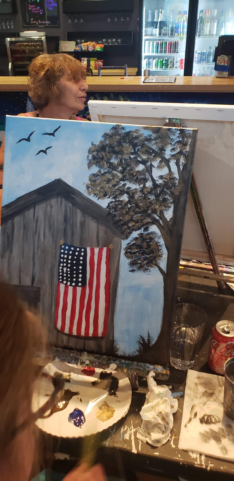 LOH Sip and Paint 3 July 2022 Redstone Chapter 4052 Huntsville