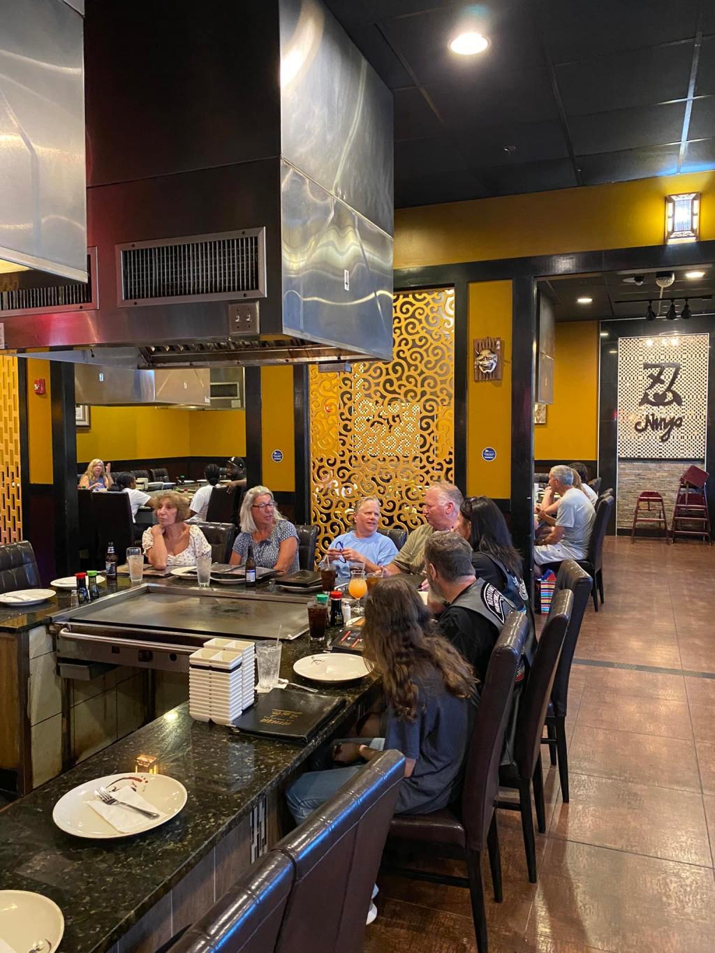 Meet and Greet Ninja Steakhouse 12 July 2022 Redstone Chapter 4052